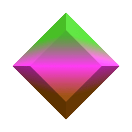 Unpleasant Gradient Gemstone