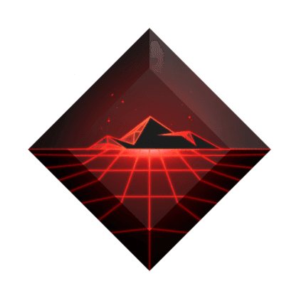 Vaporwave Gemstone
