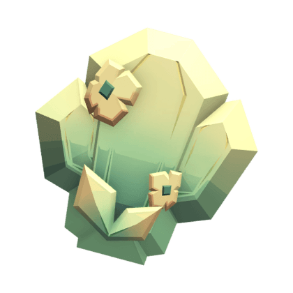Veridian Cactus Gemstone
