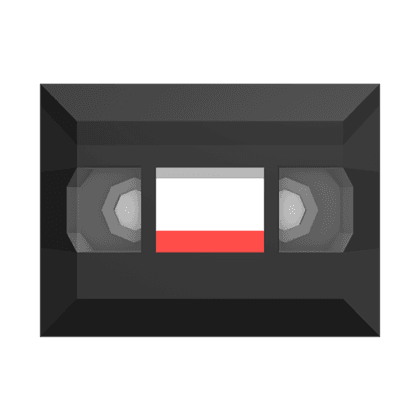 VHS Tape Gemstone