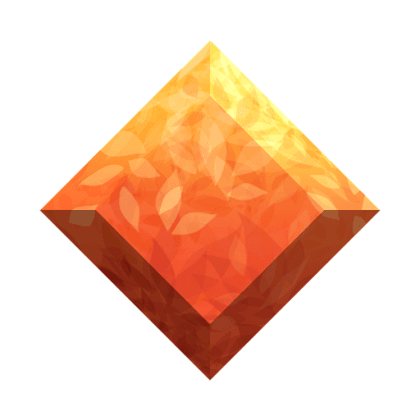 Vibrant Leaves Gemstone
