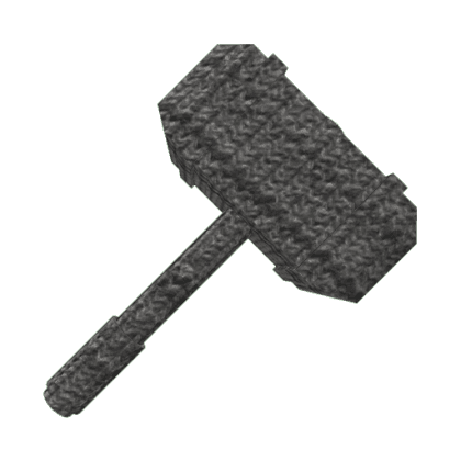 White Knitted Hammer