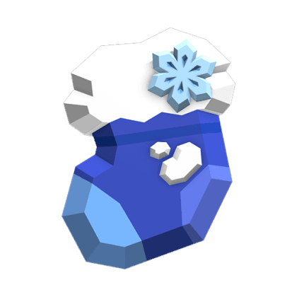 Winter Stocking Gemstone
