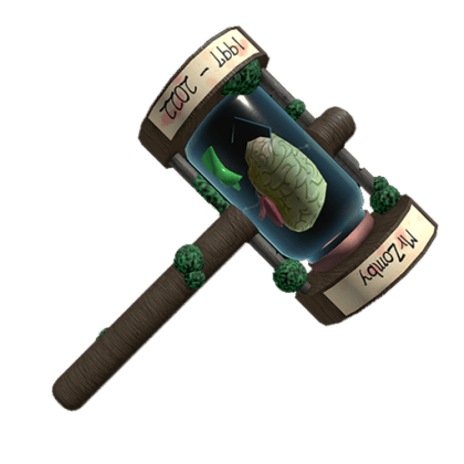 Zombie Brain Jar Hammer