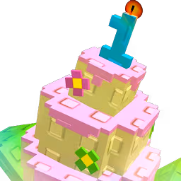 1st Bloomday Cake
