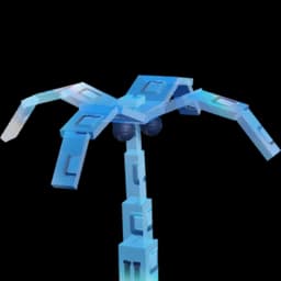 Glass Palm Tree