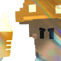 Gold Galactic Shroom