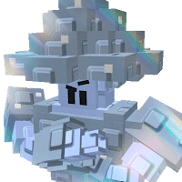 Silver Big Mushroom