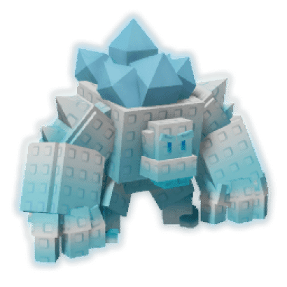 Festive Ice Golem