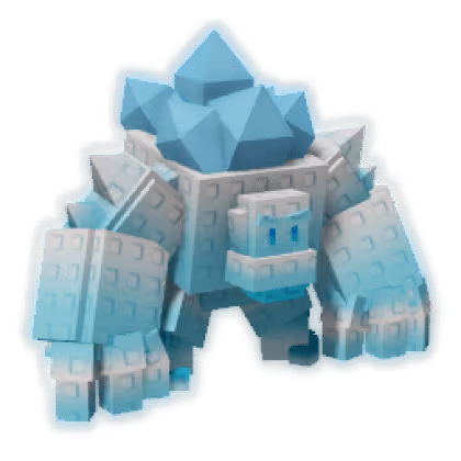Festive Ice Golem