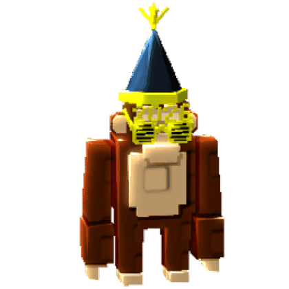 New Years Chimp