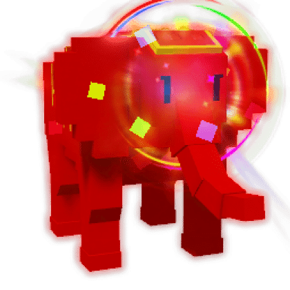 Rainbow Carnival Elephant