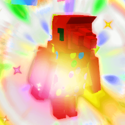 Rainbow New Years Bird