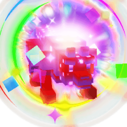 Rainbow Star Wolf