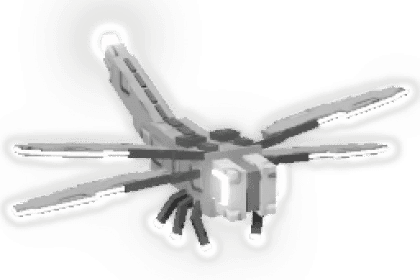 Silver Dragonfly