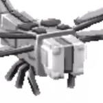 GIANT Silver Dragonfly