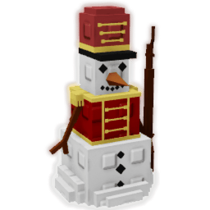 Giant Snowman Soldier