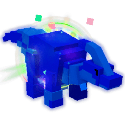 Rainbow Parasaurolophus