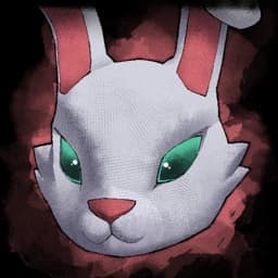 Lunar Bunny Head