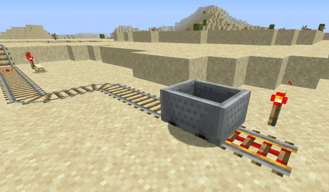 how-to-curve-rails-in-minecraft