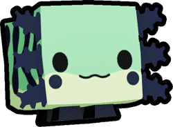 Camo Axolotl Card