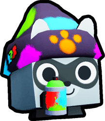 Graffiti Raccoon
