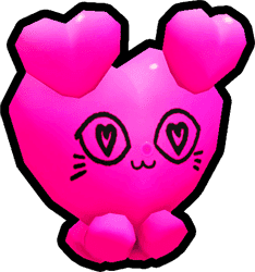 Heart Balloon Cat