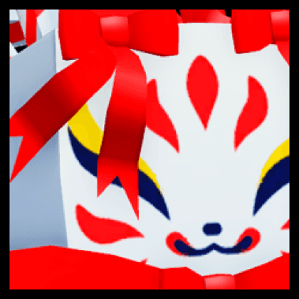 Huge Candycane Kitsune
