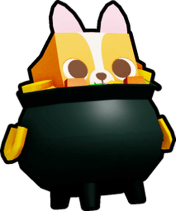 Pot of Gold Corgi