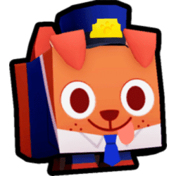 Train Conductor Dog