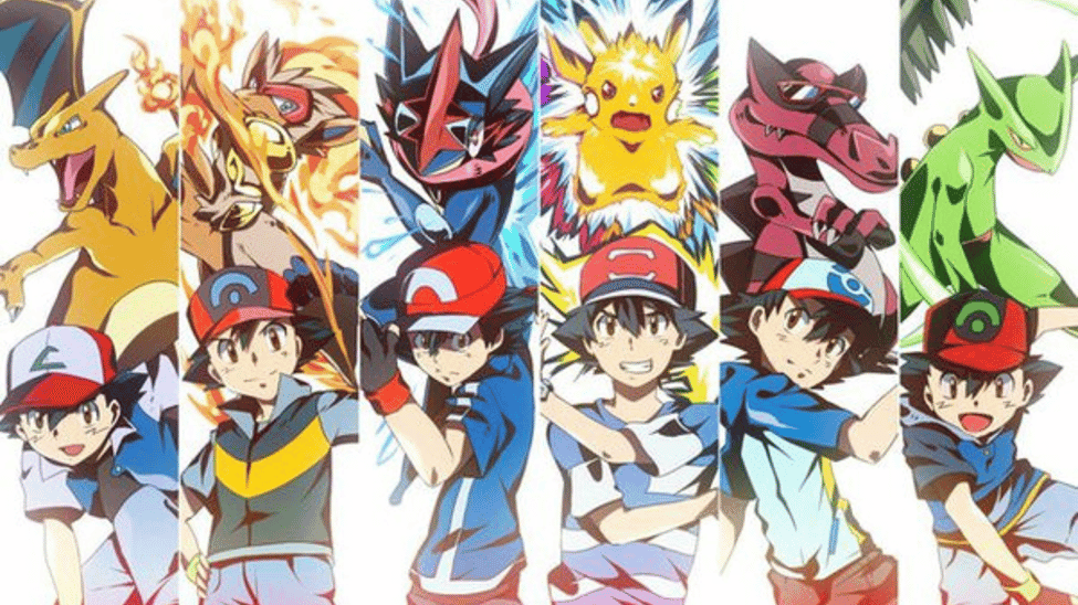 All of Ash’s Pokémon in the Anime