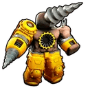 Infected Titan Drillman