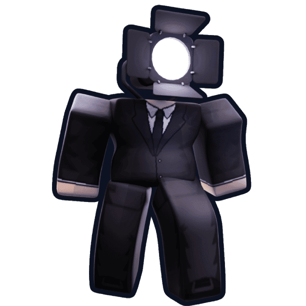 Large Spotlight Man
