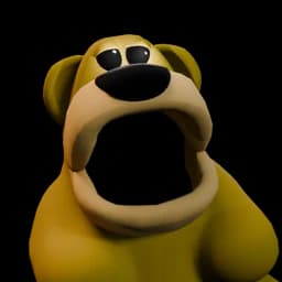 Golden Freddy Trashcan