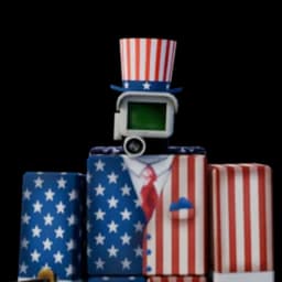 Patriotic Camera Man