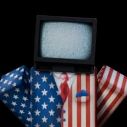 Patriotic TV Man