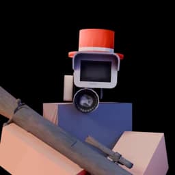 Retro Camera Man