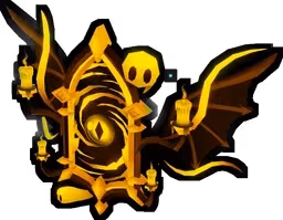 Golden Phantom Mirror