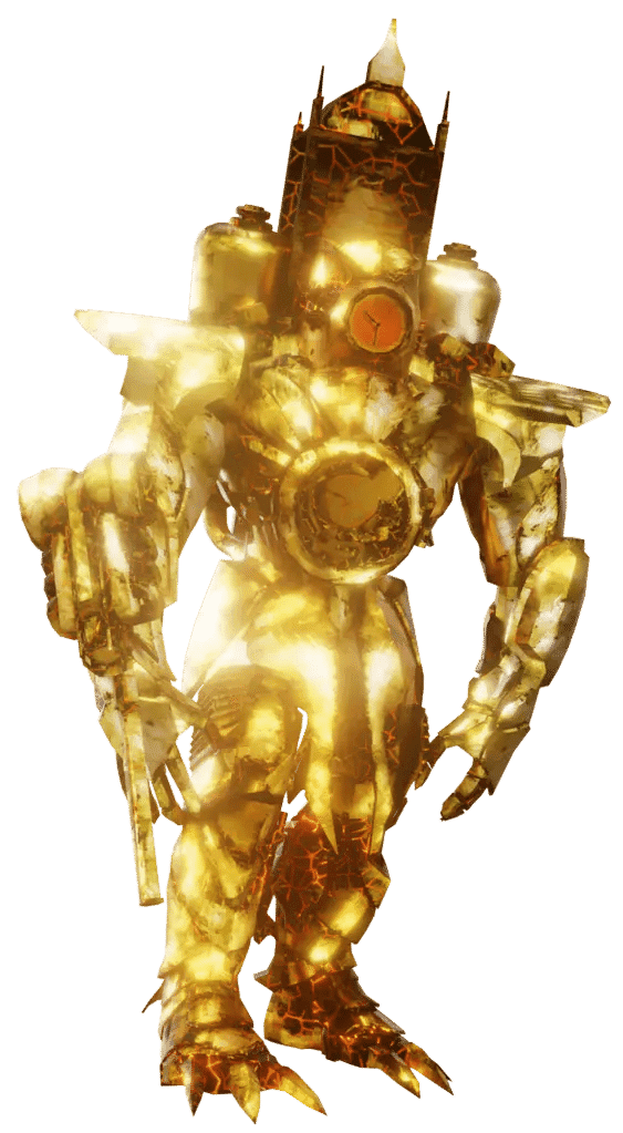 Corrupted Titan Clock Man