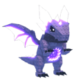 Amethyst baby dragon