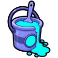 Cyan Paint