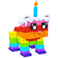 Rainbow Cake Bear