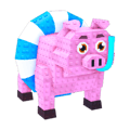 Swimming Pig