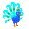 Tidal Peacock