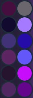 Blighted Shadow Palette