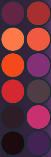 Burning Blade Palette