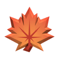 Autumn Leaf Gemstone