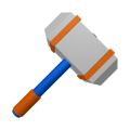 Blue n Orange Hammer