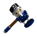 Blue Nutcracker Hammer