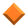 Bright Orange Gemstone